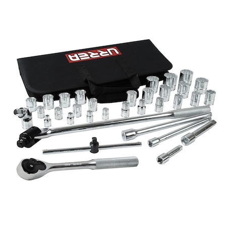 Urrea 3/8" Drive SAE, 35 pcs 5452PT